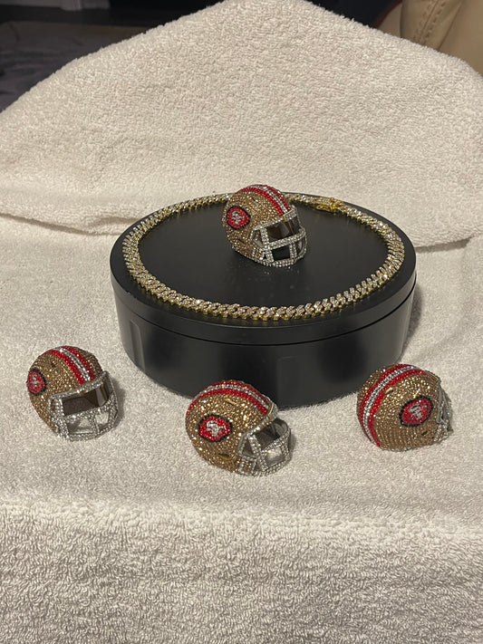 Mini Bling Helmet - Order on Instagram